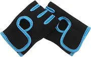 ARTSEWPLY 1Pair Slip Half Finger Exercise Gloves for Men Breathable Weight Lifting Mittens for Gym Training Lightweight Portable Design for Cycling Fitness Activities