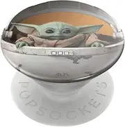 PopSockets Phone Grip with Expanding Kickstand, Star Wars - Baby Yoda Pod (Gloss)