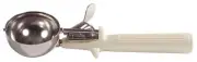 Ice Cream Disher, Size 10, One-piece Hdl, Ivory (12 Each)