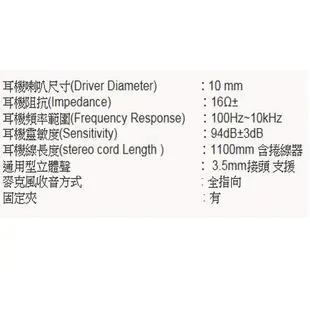 人因 Ergotech E362K 智慧型手機 免持通話 捲線耳機 Pcgoex 軒揚