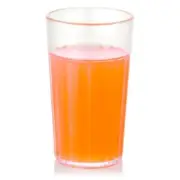 Display Faux Food Prop 5oz Acrylic Glass Of Grapefruit Juice New
