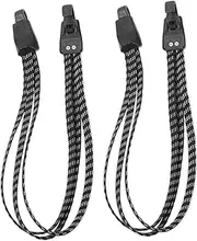 GANAZONO 2pcs Durable Luggage Strap Quick Release Camping Bundling Belt for Reliable Luggage Fixing and Cargo Storage Practical Strap for Outdoor Use and Travel