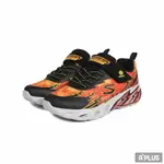 SKECHERS 童 慢跑鞋 LIGHT STORM 2.0 黑橘 -400150LBKRD