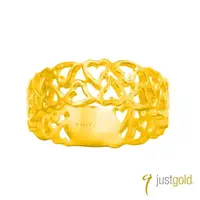 在飛比找momo購物網優惠-【Just Gold 鎮金店】熱愛純金系列 黃金戒指(尾戒)