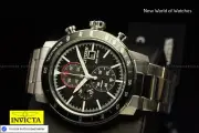 Citizen Eco-Drive Brycen Chronograph Stainless Quartz Watch Men's CA0858-57E