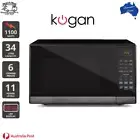 Kogan 34L Microwave with Mirror Finish (Black), Microwaves, Appliances