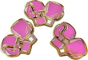 [Novel Merk] Fighting – Boxing Lapel Pin, Hat Pin & Tie Tack Set - with Clutch Back