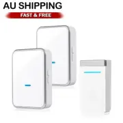 No Battery Need Waterproof Door Bell LED Wireless Doorbell Self-Powered Doorbell