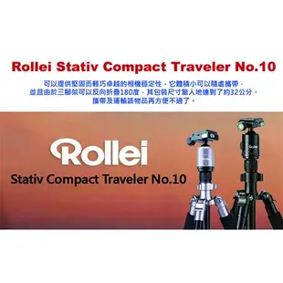 Rollei Stativ Compact Traveler No.10 旅行三腳架
