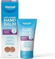 Dermal Therapy Anti-Aging Hand Balm – Anti-Wrinkle & Firming Hand Cream, Boosts Skin Elasticity, Reduces Wrinkles, Lightens Age Spots & Pigmentation, Youthful Hands, Intense Hydration | 40g