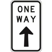One Way Only Sign - 450x800mm - R2-17A