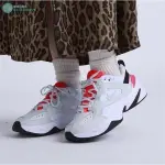 NIKE M2K TEKNO 白黑橘 黑底 休閒運動百搭慢跑鞋 AO3108-401男女鞋