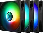 Thermalright TL-C12B-S V3 Case Fan 120mm ARGB CPU Cooler Fan Comes with ARGB Mirror Light Effect,PC PWM Silent Fan with 1500RPM Speed, Black CPU Cooling ARGB Fan(Kit Fans)