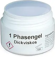 GS-Nails Thick Viscosity 1-Phase Gel - UV Nail Gel for Nail Art & Nail Design - 3-in-1 Adhesive Gel, Building Gel, Sealing Gel - Cover Gel - 30 ml