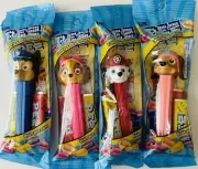 Disney’s PAW PATROL - PEZ Dispensers - CHASE, SKYE, MARSHALL & LIBERTY - MIB