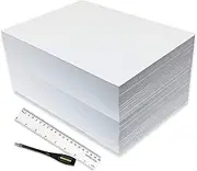 MEARCOOH White Foam Sheets Crafts, 30 Pack, 9 x 12 Inch, 2mm Thick. Premium Eva Foam Papers Set, for Card Making, Crafting,DIY Project,Stamp,Classroom, Scrapbooking by