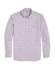 Vineyard Vines Plaid On the Go Nylon Shirt