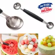 Kitchen Scoop Baller Ended Melon Double Ball Craft Maker Stainless Steel