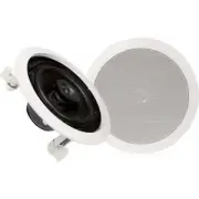 6.5" 2 Way In Ceiling Speakers Studio Acoustics