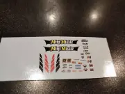 1/64 HO SCALE DECAL- MINI MISSILE FORD PINTO ?