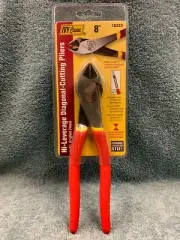 SUPER HEAVY DUTY 8" Hi-Leverage Diagonal Cutting Pliers by IVY Classic 18233