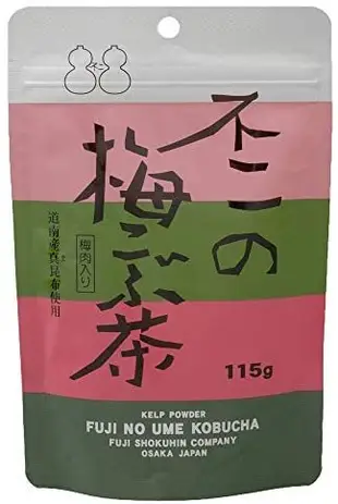 【梅子昆布茶 115g】日本 北海道產 昆布茶 不二食品 梅昆布茶 不二昆布茶 不二梅昆布茶 茶粉 隨手包 下午茶❤JP