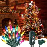 Enhon Christmas Lights with Music, Singing Christmas Lights with 25 Classical...