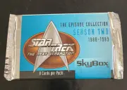 1995 SkyBox Star Trek The Next Generation Season 2 - 8 Card Pack