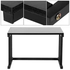 Type II Microwave Oven Rack 2-layer Storage Rack (black)