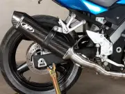 Carbon Fiber Full Exhaust w/ Stainless Tubing M4 SU6754 For 04-10 Suzuki SV650