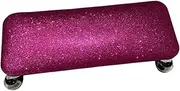 FashionCha Nail Art Hand Rest Support Footstool Multifunctional 40x15x12cm for Nail Services, Rose Red