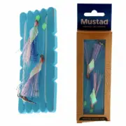 Mustad UltraPoint Penetrator Flasher Rig Pink Blue 7/0