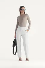 Hayward Pant Ivory Size 10 | Elka Collective