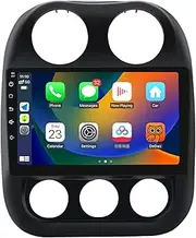 [EagleNav] 10.1 Inch Car Stereo Radio for Jeep Patriot Compass 2010-2016 Android 12 Car Radio 2GB+32GB CarPlay Android Auto Mirror Link GPS Sat Nav BT WiFi USB DAB GPS Navigation Car Audio FM Radio