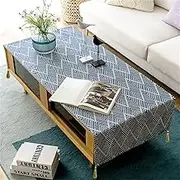 Utobanh Coffee Table Cloth with Tassle Small Rectangle Tablecloths for Side Table Washer Dryer Fridge Top Dust Cover
