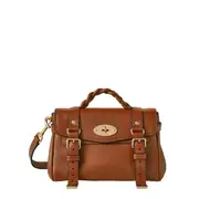 [Mulberry] Mini Alexa Chestnut Heavy Grain