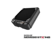 Hardware Labs Black Ice® Nemesis® GTR Black Carbon Radiator - 140mm