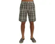 Authentic Dolce & Gabbana Striped Shorts - Black/White