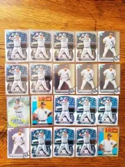 2022 Bowman Chrome Jasson Dominguez 20 Card Lot Inserts 2023 Yankees