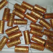 NEW ROE GOLD 40v 3300uf AUDIO GRADE AXIAL HI_END NAIM PREAMP / AMP CAPS! 28pcs!