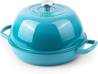 Enamelled Cast Iron Dutch Bread Pot Oven 26cm 2.2L