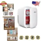 Compact 4L Mini Fridge for Skincare & Snacks - Portable Cooler & Warmer