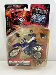 Rare Vintage 2005 Road Champs MXS Yamaha YZ250 #22 Chad Reed Blue