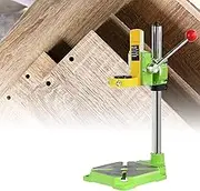 Mini Bench Drill Press, Electric Drill Stand with Anti-slip Handle, 60mm Single Stroke and 38-42MM Clamping Range, Adjustable Height and 90°Rotatable Chuck, for Home and Commercial Use