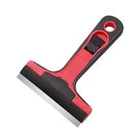 Tint Squeegee - Hand Squeegee Glass Wiper with Handle - Decal Sticker Glue Remover, Auto Accessories, Window Film Cleaning Scraper for Windshield Mirror