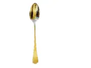 Silver Plate Long Handle Spoon - Kitchen Gadget