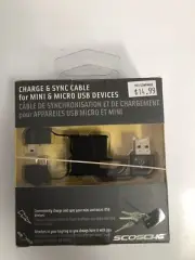 Scosche Charge And Sync Cable Keychain