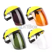 Full Face Shield Clear Flip Up Visor Eye Protection Mask Safety Work Guard New