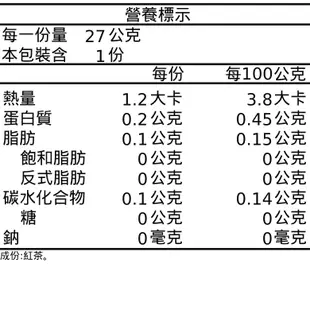 【夏天透清涼】 古早味紅茶 永發茗茶 10入/袋