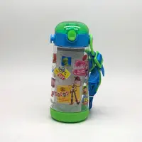 在飛比找PChome24h購物優惠-日本 Skater 玩具總動員 透明按壓式 吸管水壺 PDS